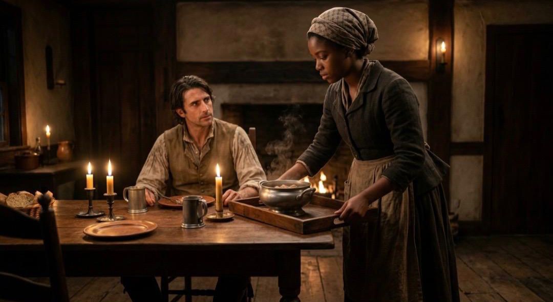 Secret exchange by candlelight